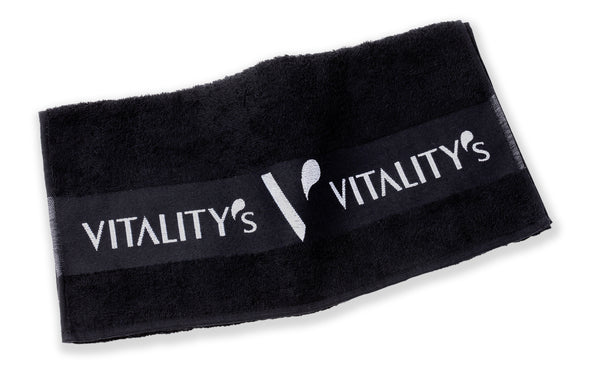 Vitality's Black Towel